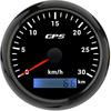 85MM GPS Speedometer Gauge For Motorcycle Marine Boat Truck 30~200 Kmh Speed Gauge Meter With GPS Antenna 7 Color LED Backlight