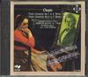 CD SIYOPAN - Chopin Piano Concerto No. 1/2  CCD1023 ALKAM Japan ObiClassical Used