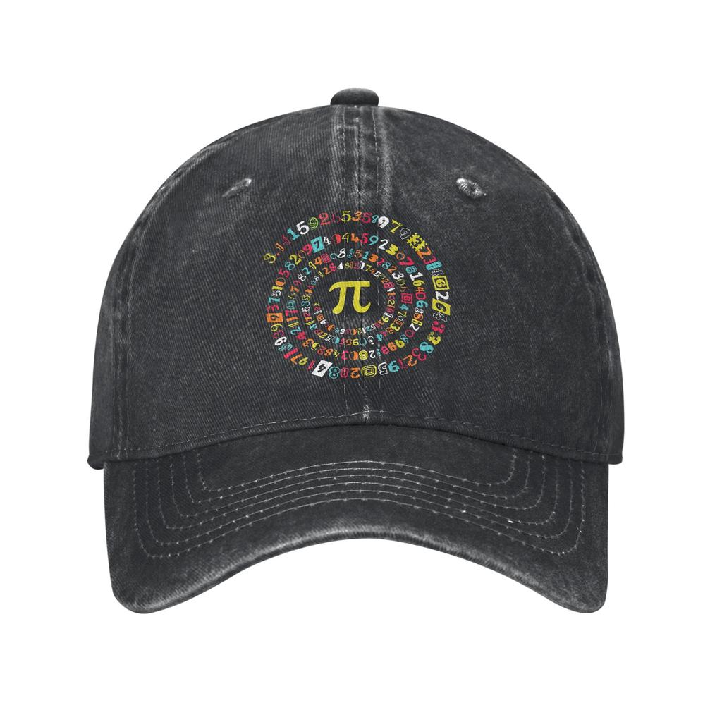 Casual Pi Day Math Nerd Geek Baseball Caps Unisex Distressed Washed Snapback Hat Outdoor Activities Unstructured Soft Hats Cap