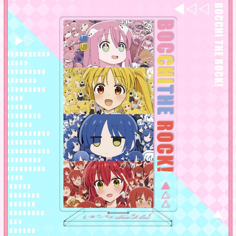 Подставка для модели аниме Bocchi The Rock Girls, Gotou Hitori Ijichi Nijika Yamada Ryo Kita Ikuyo, держатель для стенда