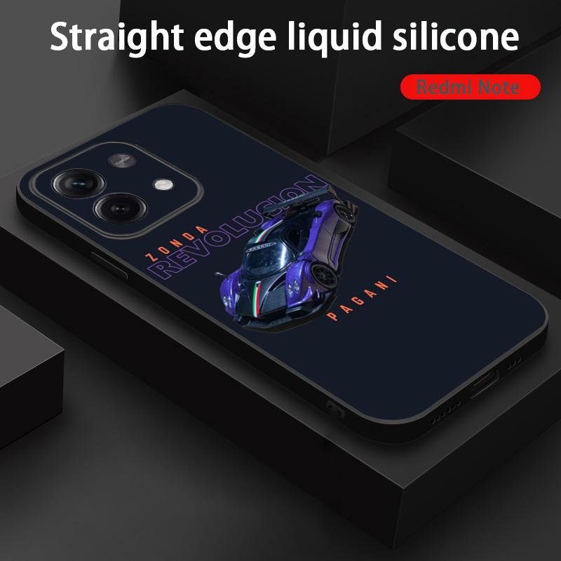 Super cool sports car poster pattern Phone Case For Redmi Note 14 13 12 11 Pro Plus S 5G 14C A3 Soft Black Phone Cover