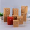 5 шт. Маленькая Большая Размер Бумажная Подарочная Коробка Крафт-Бумага Коробка для Упаковки Косметики Детский Душ
