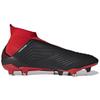adidas Predator 18+ FG Черный Красный Мужские Бутсы Основной Черный Обувь Белый DB2012