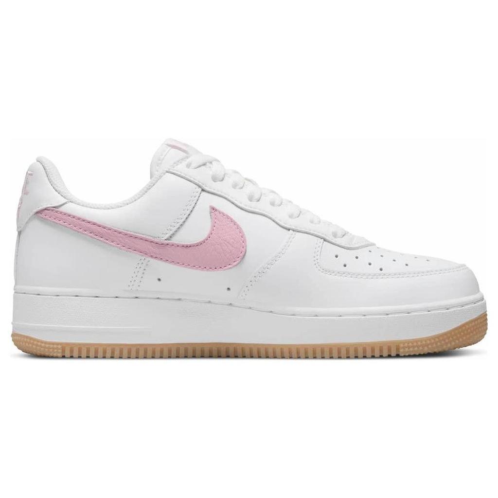 Nike Air Force 1 Low Цвет месяца — бело-розовые кроссовки унисекс Gum-Yellow Metallic-Gold DM0576-101