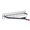32x6.3 in Pond Aquatic Weed Rake Double-Sided Lake Weed Rake 30ft Rope