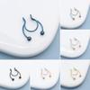 Fashion Colorful Fake Septum Stainless Steel Jewelry Non Piercing Nose Ring