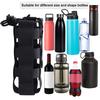 Tactical Water Bottle Pouch with Adjustable Drawstring Waterproof Wear Resistant Water Bottle Holder Carrier Bag