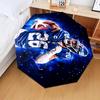Зонт с логотипом New York Giants Складной зонт, автоматический зонт 8 спиц для путешествий, кемпинга Подарок на Хэллоуин, Рождество