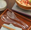 Йошикава Вкусные Разноцветные Овощи Прозрачная Ложка для Всего Посудомоечная Машина SJ3474 Отверстия, Легко Зачерпывающие, Большая, Длина 24,5 см, Безопасная, Цубаме-Санзё,