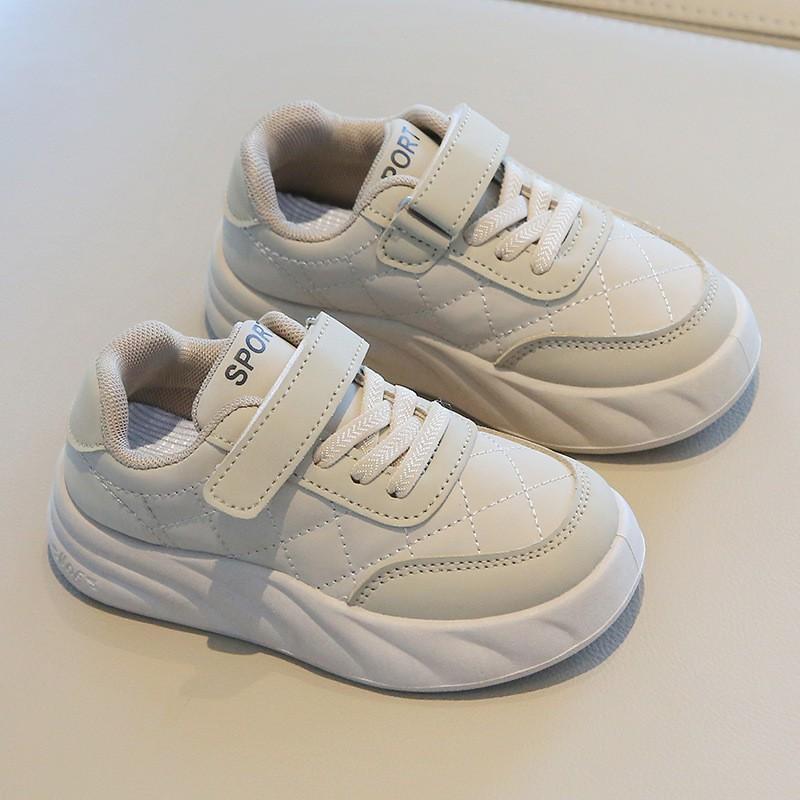 Kids Casual Sneakers Boys Girls Fall Soft Sole Toddler Shoes With Velcro