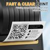 Portable thermal label printer, Bluetooth inkless barcode label printer