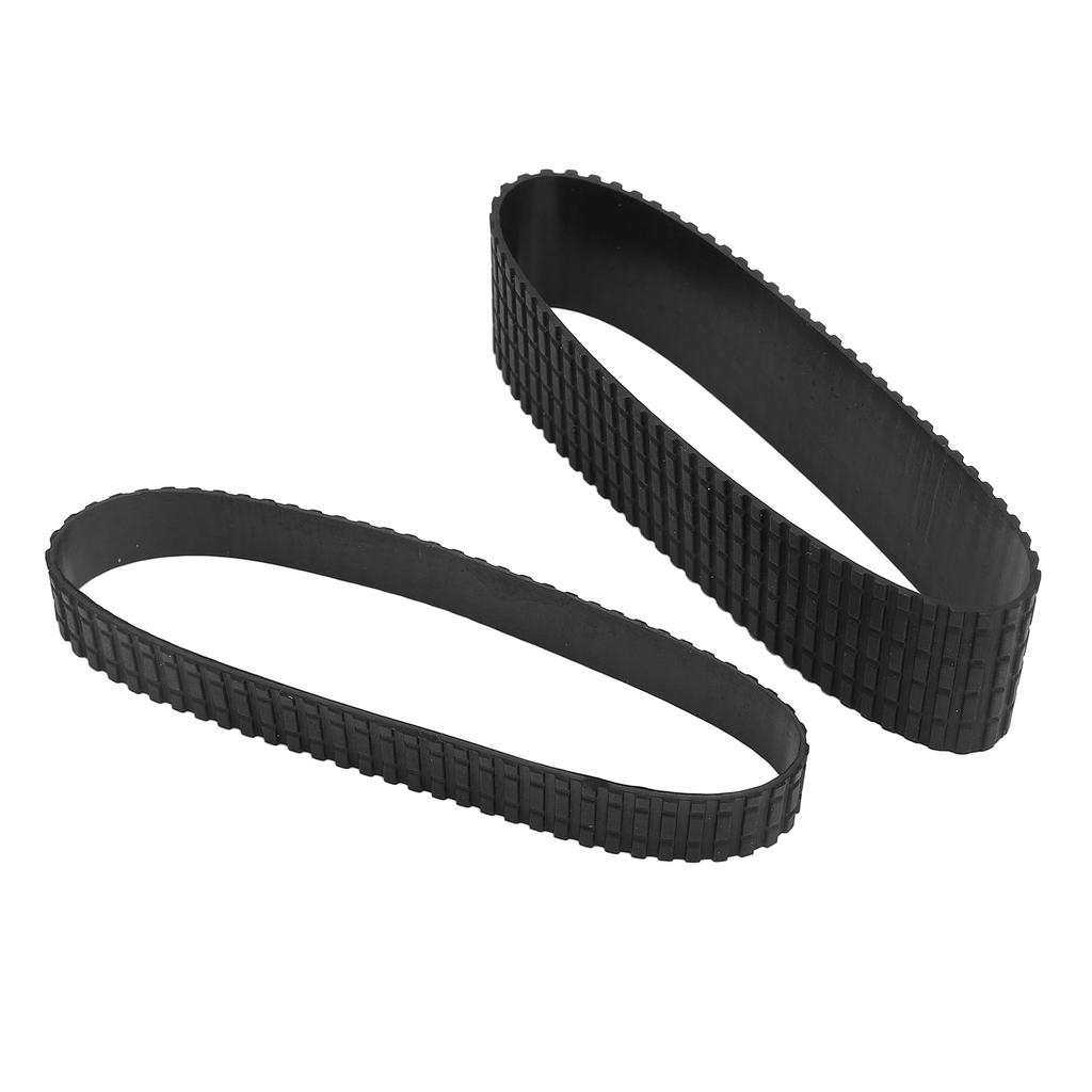 2PCS Lens Zoom Grip Ring Replacement Focusing Lens Rubber Trim Camera Repair Accessories