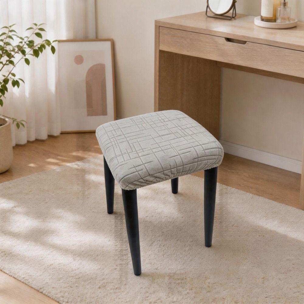 Waterproof Stretch Seat Covers Washable Table Chair Cover Chair Seat Cover  for Square Chairs