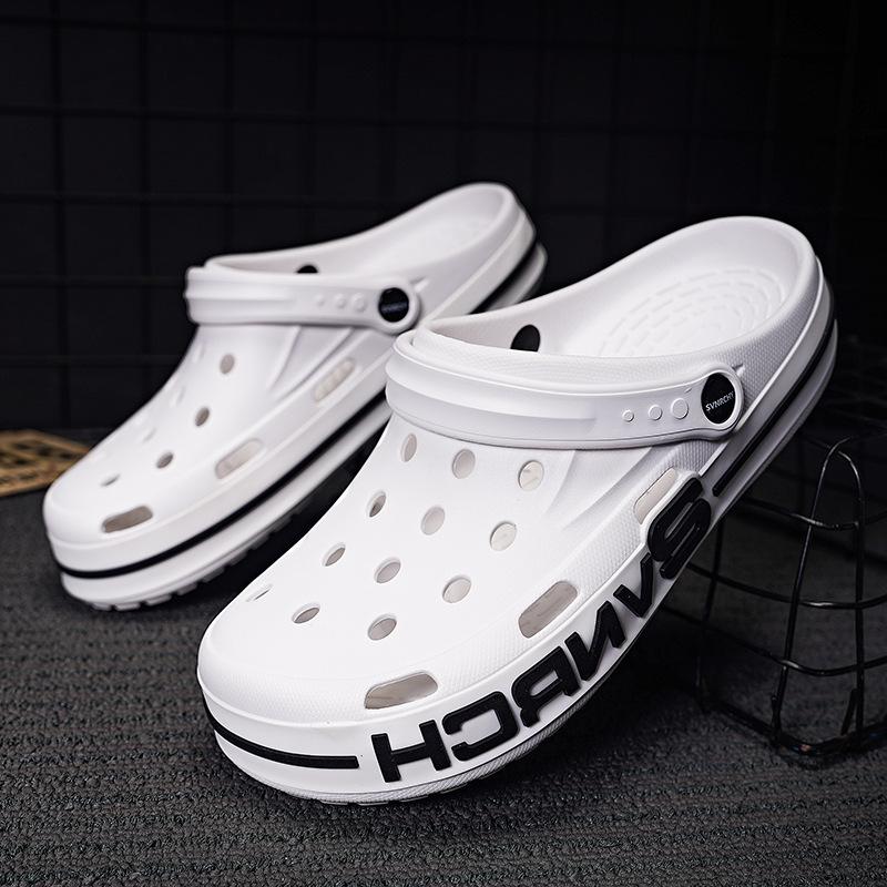 Сабо унисекс садовая обувь легкие нескользящие шлепанцы тапочки повседневные открытые пляжные сандалии обувь для взрослых