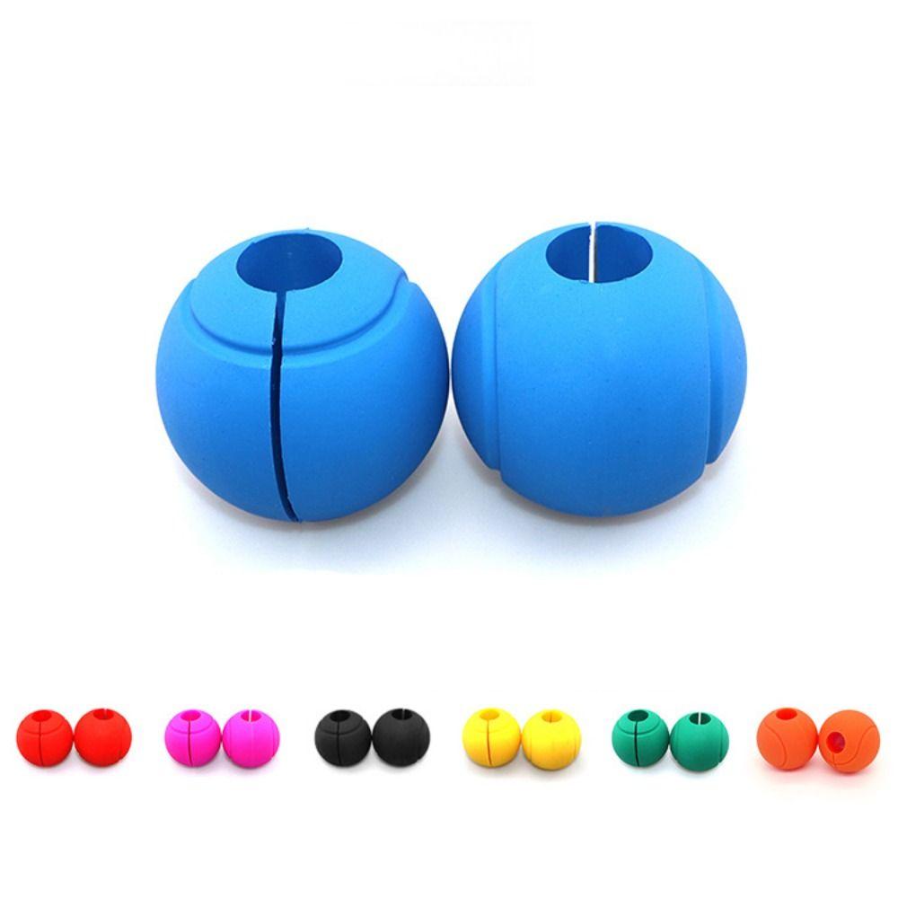 1 Pair Reduce Palm Pressure Barbell Grip Ball Weightlifting Fitness Equipment Bodybuilding