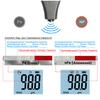 R&D TC200 Grey Car Paint Coating Thickness Gauge 0.1um/0-1500 Car Paint Film Thickness Tester Measuring FE/NFE & Russian Manual