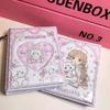 Double-Sided Storage 3 Inch Mini Binder Kpop Album Cute Mikko Name Card Book Photo Album With 20/18 Pockets Small Card Booklet