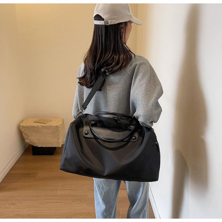 Женская сумка большой вместимости для влажных/сухих вещей, для путешествий и фитнеса - Легкая ручная кладь для коротких поездок