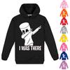 Детская маска DJ Marshmello, музыкальная толстовка для мальчиков, повседневная толстовка с длинными рукавами, детские толстовки с капюшоном с принтом, топы