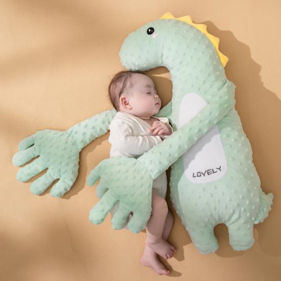 Baby Patter for Sleep Startle Prevention Stuffed Doll Pillow with Soothing Patting Palm Pad Soothing Patter Sleep Companion with Music for Comforting