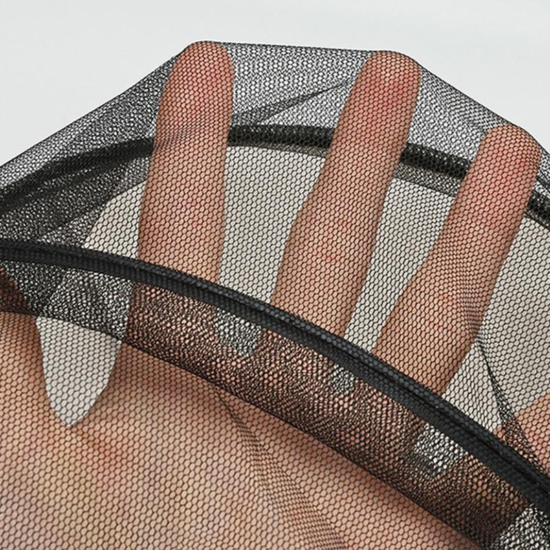 Men Visor Sun Hats Caps Summer Outdoor Breathable Camouflage Insect Anti-mosquito Mesh Accessories