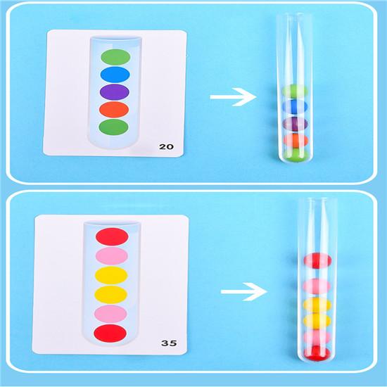 Montessori Toys Bead Toys Puzzle Game For Childrens Early Childhood Education Kids Gift