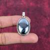 Shungite Pendant, 925 Solid Sterling Silver Gemstone Jewelry, Handmade Pendant, For Thanksgiving