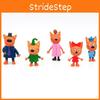 Пластиковые Топперы для Торта Набор 'Kid E Cats' Для Украшения Дня Рождения С Коллекционными Фигурками