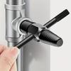 Versatile Screw & Bolt Extractor Set - Easy-Out Tool for Damaged or Broken Screws, Ideal for Plumbing Valves & Faucets In Kitchens and Bathrooms