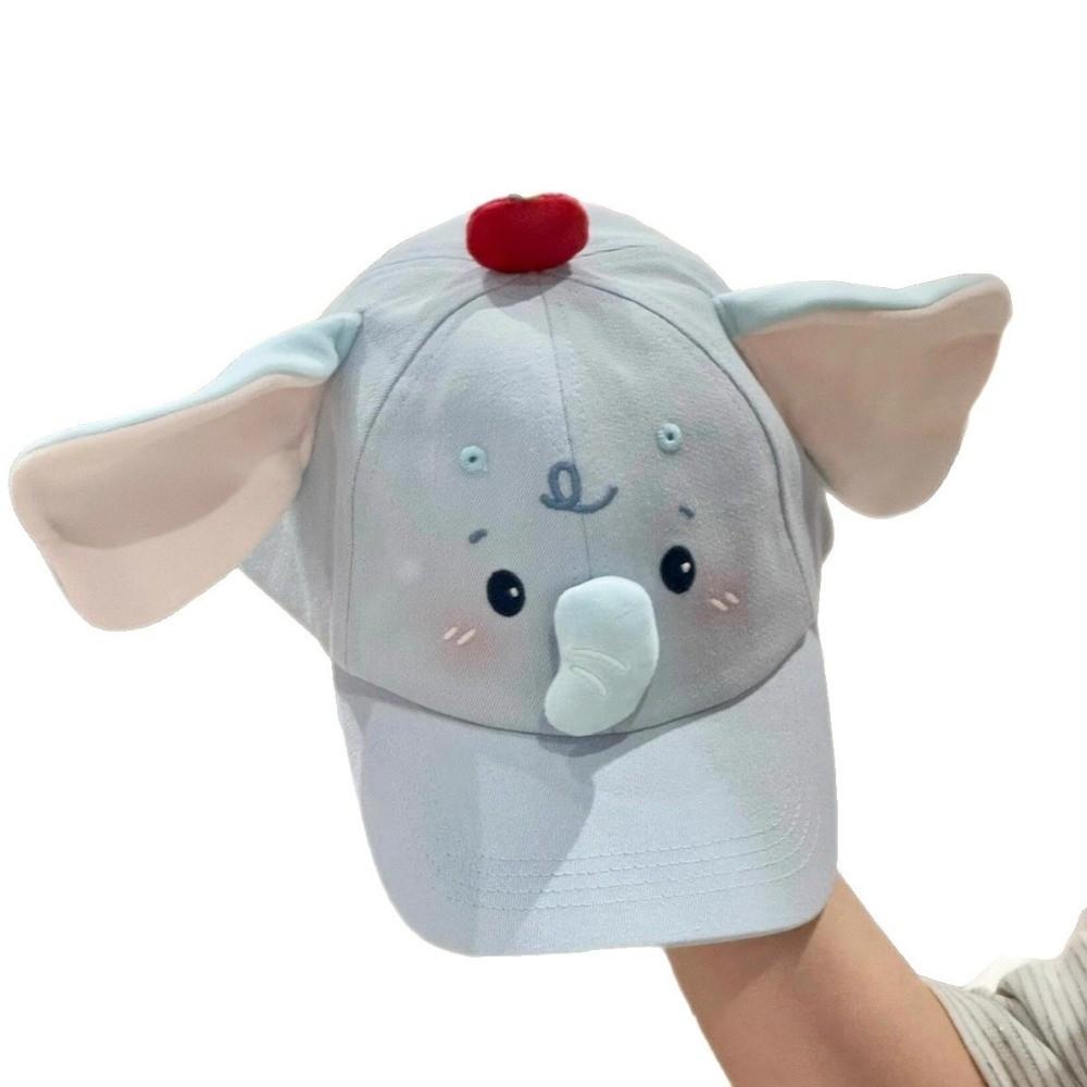 Animals Baseball Cap Cute Elephant Sun Hat Trendy Peaked Cap Women