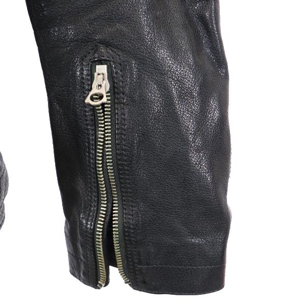 leather Riders jacket 2 black Men's Used