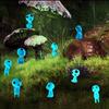 20 шт. Светящиеся эльфы Мини-фигурки Декор для аквариума Кодама Светящиеся в темноте Фигурки Садовый Микро-цветок Горшечный Ландшафтный Орнамент