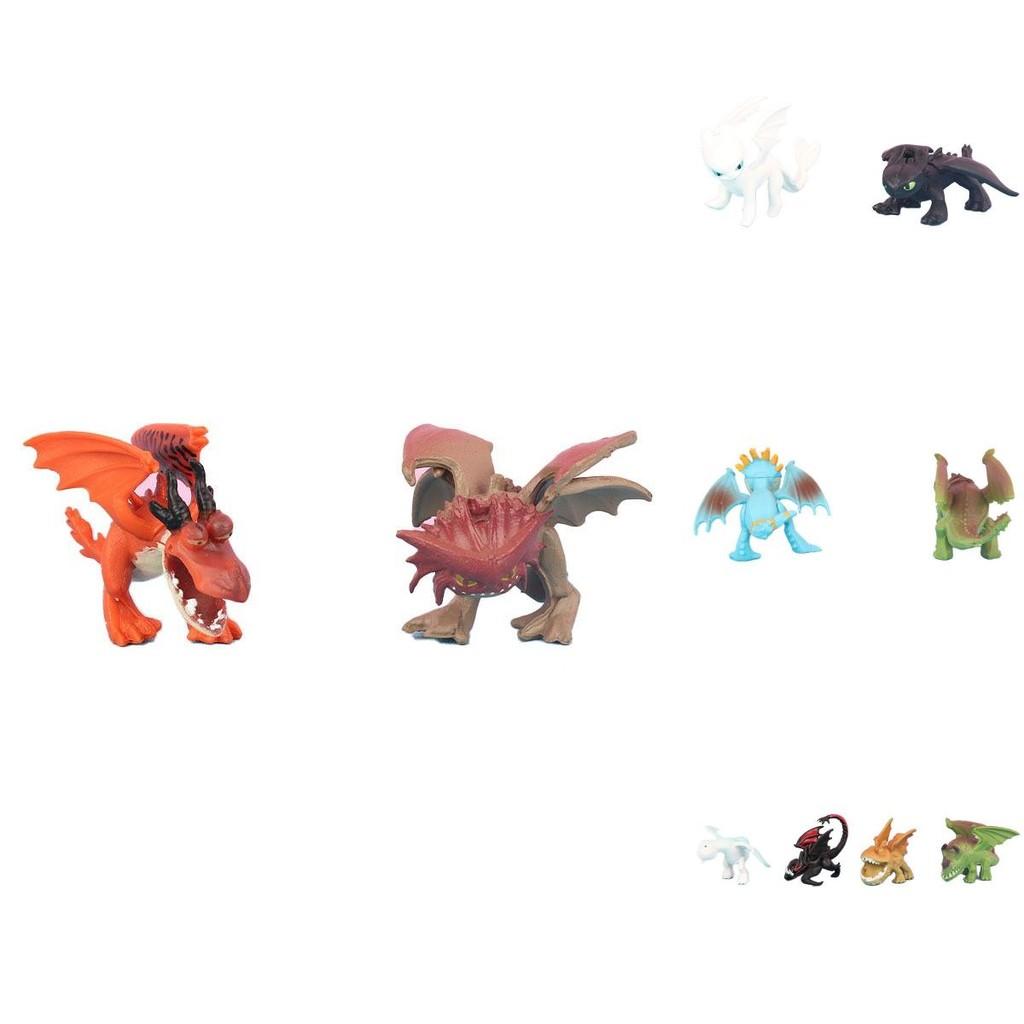 Коллекция фигурок Dreamworks Dragons Мини-набор Беззубик для детей и тренеров драконов в возрасте от 4 лет и старше