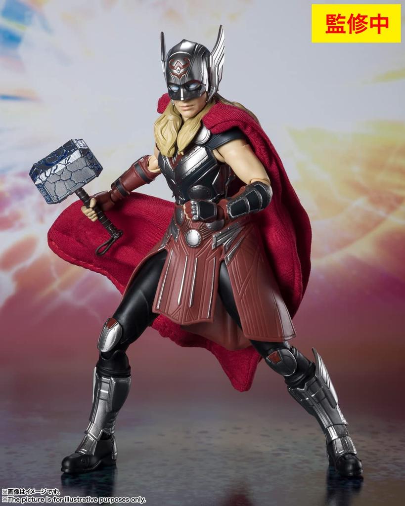 TAMASHII NATIONS MARVEL Jane Foster 145mm Painted Movable Figure S.H.Figuarts (Thor/Love & Thunder) Approx. ABS&PVC&Cloth