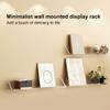 Transparent Floating Wall Shelf Self-adhesive Great Stickiness Thick Bookshelf Bathroom