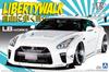 AOSHIMA Liberty Walk Series LB Works R35 Тип Пластиковая Модель 1/24 № 11 GT-R 1.5
