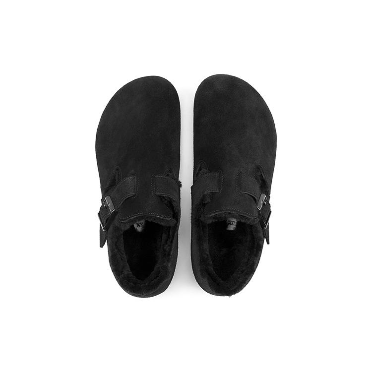 Birkenstock Замшевые тапочки с принтом логотипа 1014961