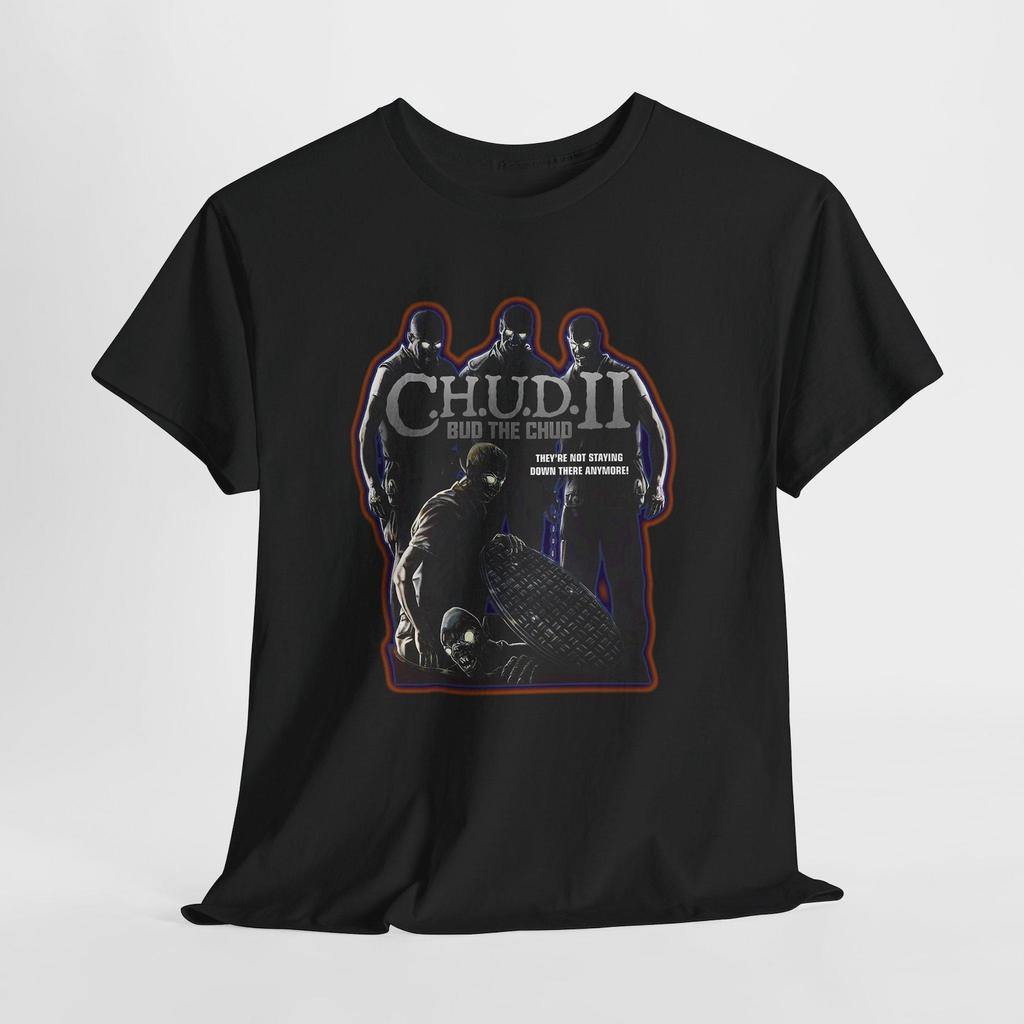 CHUD 2 C.H.U.D. II Classic Horror Movie Men's Black Tees T-Shirt Size S-5XL