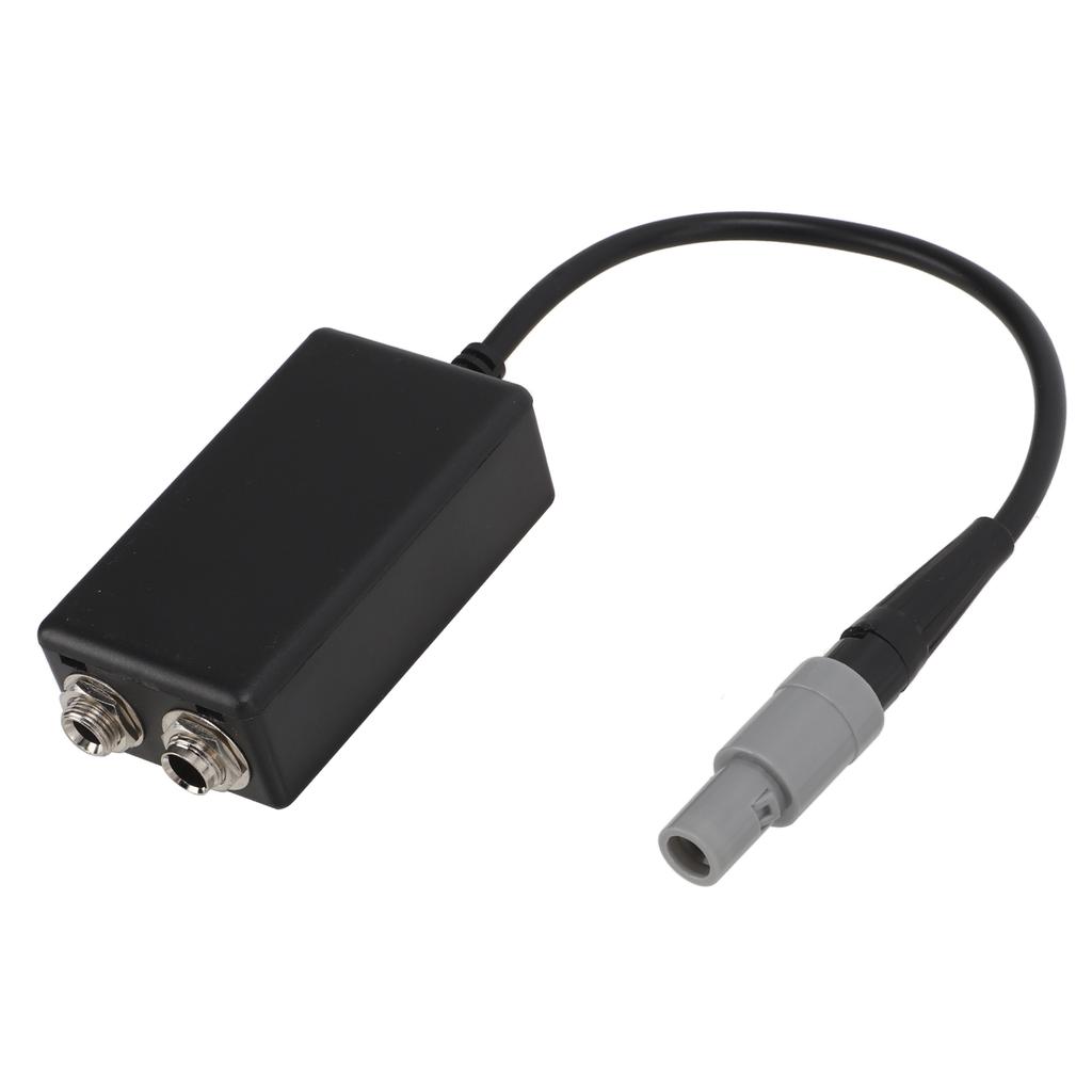 Aviation Headset Adapter General Aviation Dual for GA Female To for LEMO 6‑pin Male Adapter