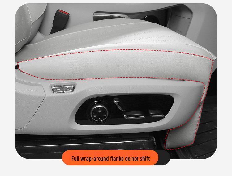 Zhijie R7 Perforated Suede Full-Coverage Seat Cushion – Breathable, All-Season Mat Cover