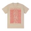 Joy Division Unknown Pleasures Японский стиль Унисекс Футболка Подарок фанату S-5XL Унисекс Футболка