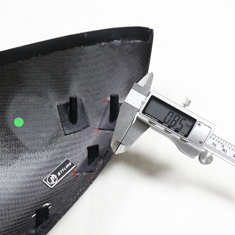 Lexus Carbon Fiber Rearview Mirror Shell Cover for ES, GS, IS300, CT, RC Models.