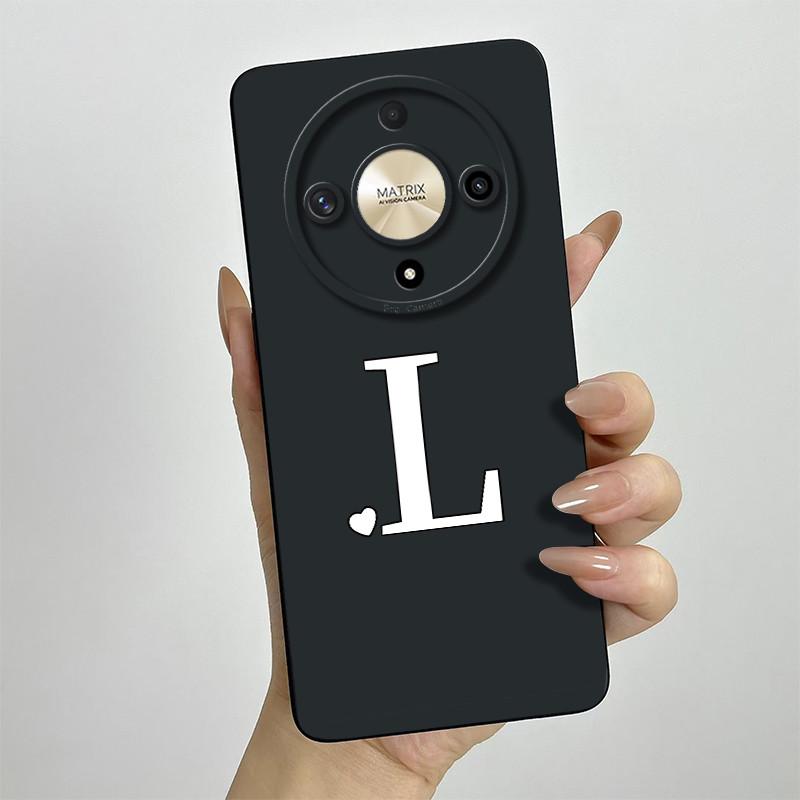 For Honor Magic5 Lite Case Magic 6 Lite Cute Couple Letters Cover Soft TPU Phone Case For Honor Magic6 Lite Magic 5 Lite Bumper