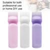 Бутылочка для шампуня парикмахерская 120 мл Высокоплотный пластик Аппликатор для краски для волос с расческой Массажер для кожи головы Портативный Салонный незаменимый