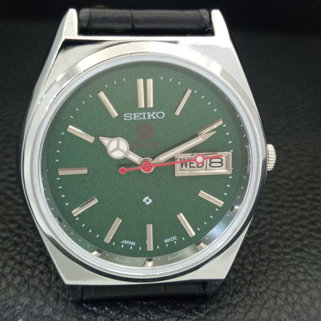 JAPAN VINTAGE REFURBISHED SEIKO EXPO 70 AUTOMATIC 6309A MENS WATCH a441832-1