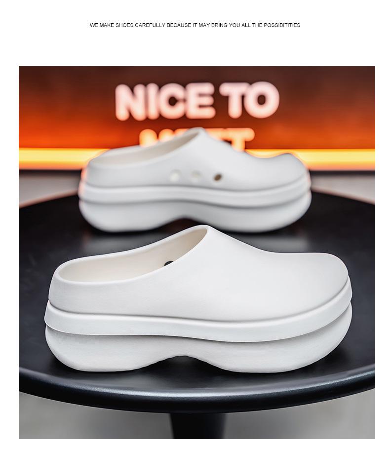 Summer Baotou EVA Casual Sport Sandals - Non-slip Thick Sole for Men & Women