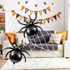 20/10/5 шт. Хэллоуин Большой воздушный шар-паук Черные фольгированные шары Декор для счастливой вечеринки для детских игрушек Globos Реквизит для дома с привидениями Ужас