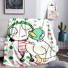 Sarah Adventures With Companions Throws Blanket Flannel Blankets Plush for Couch Bed Gifts for Men Women Travel picnic blanket Christmas fan gifts