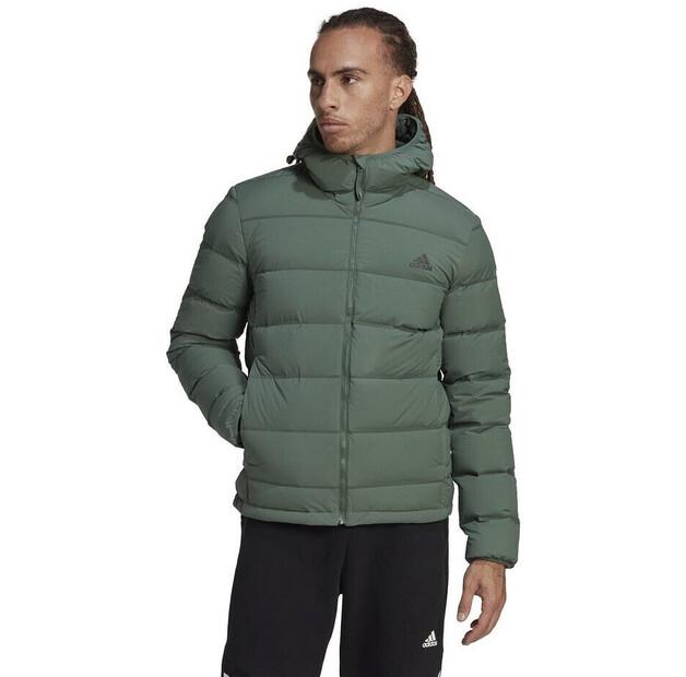 Пуховая куртка Adidas Helionic Stretch Hooded Down Jacket