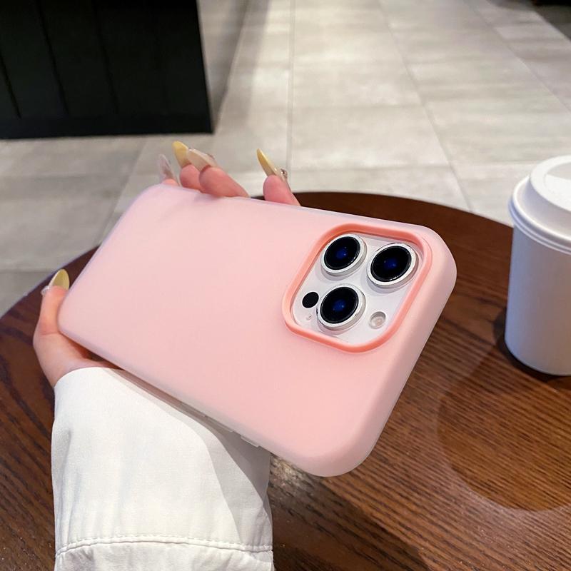 Luxury Candy Color Matte Phone Case For For Iphone 11 12 13 14 15 16 17 Pro Max Plus Air Shockproof Bumper Back Cases Cover